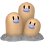 Shiny Dugtrio